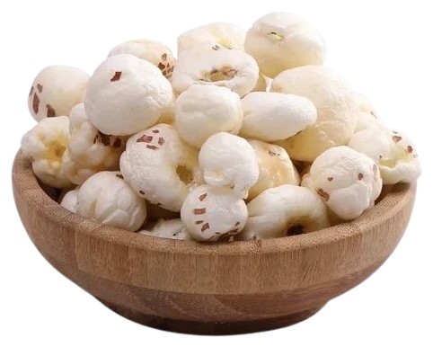 Real photo of raw makhana (fox nuts) from Gyan Bhandar